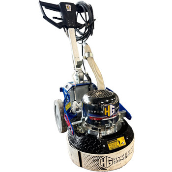 ECO ROCK HYPERCLEAR 3kg + ハードナー Hyper Grinder HRC 450E 2.5HP Concrete Grinder 110v