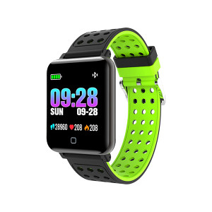 Bakeey M19 1.3inch Training Modes Heart Rate Blood Pressure Monitor Fitness Tracker Smart Wristband C122-1320487