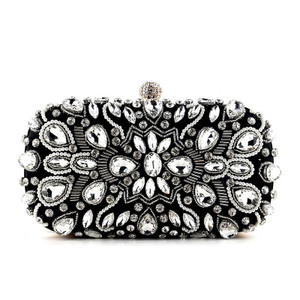 Black Apricot Women's Small Bag Diamonds Evening Bag Party Evening with Dress Clutch S250-D0100HPWXBW