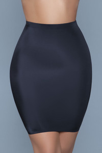 2005 Slimin' Shapewear Slip Skirt U165-2005-3X/4X-BLACK
