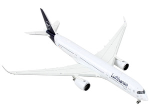 Airbus A350-900 Commercial Aircraft "Lufthansa - D-AIXP" White with Dark Blue Tail 1/400 Diecast Mo F977-GJ2052