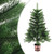 vidaXL Christmas Tree Green PE (Polyethylene) Small Durable A949-284326