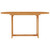 vidaXL Garden Table Teak Solid Teak Wood 59.1x35.4x29.5 in Durable A949-315102