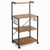 4-Tier Kitchen Baker's Rack on Wheels - Color: Brown D681-KC54155CF