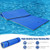 12 x 6 Feet 3 Layer Floating Water Pad-Blue - Color: Blue D681-OP70297BL