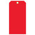 Red Vinyl waterproof plastic Tags multiple colors smaller eyelet Red Vinyl waterproof plastic Tags multiple colors smaller eyelet