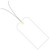 White Wired Vinyl waterproof plastic Tags multiple colors smaller eyelet White Wired Vinyl waterproof plastic Tags multiple colors smaller eyelet