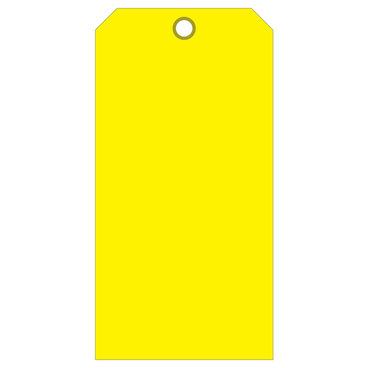 Vinyl waterproof plastic Tags multiple colors smaller eyelet