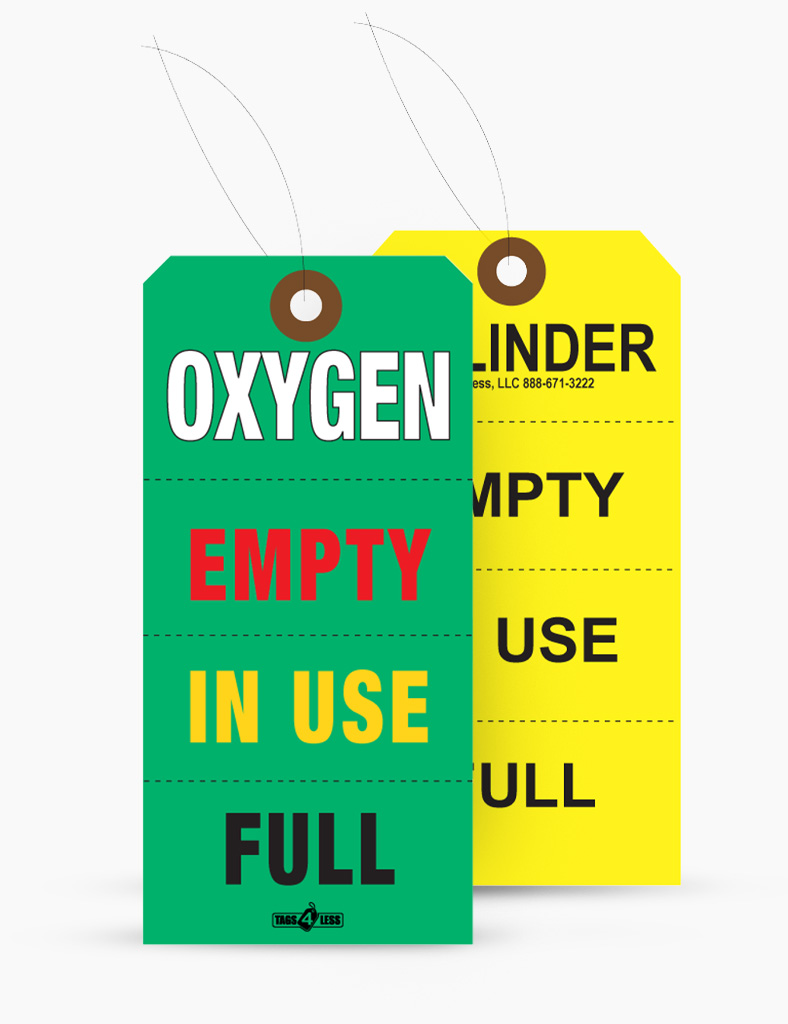 Cylinder Safety In Use Tags