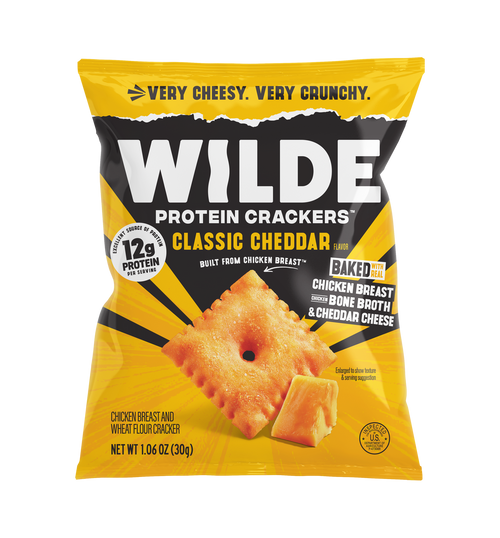 WILDE Classic Cheddar Protein Cracker