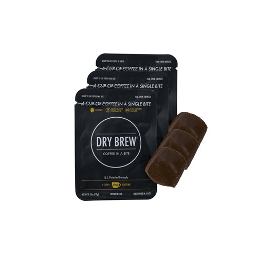 Dry Brew Coffee In a Bite