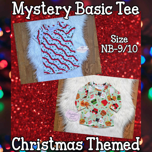 Mystery Basic Tee - CHRISTMAS Themed