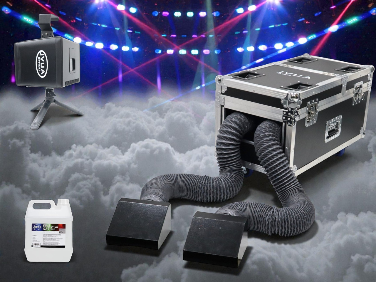 Dance on the Clouds Package - Cloud 3000, 5 Watt Laser, Quick ...
