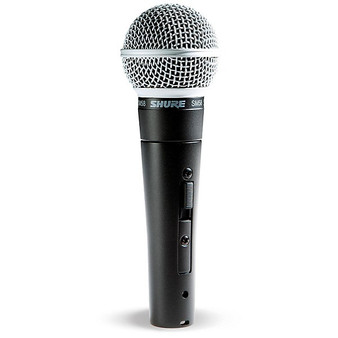 Shure SM58S Cardioid Dynamic Vocal Microphone with On/Off Switch Shure SM58S Cardioid Dynamic Vocal Microphone with On/Off Switch