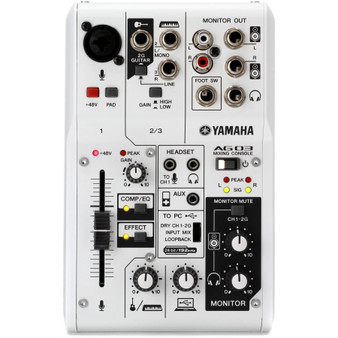Yamaha AG06 6-channel Mixer and USB Audio Interface