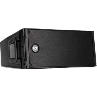 RCF HDL20-A Dual 10" Active Coaxial Line Array Module 700W, Black
