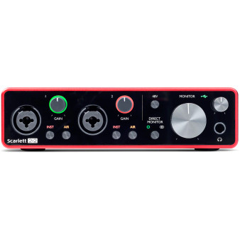 Focusrite Scarlett 2i2 3rd Gen 2-in / 2-out USB Audio Interface – Studio-Quality Recording for Mac, PC & iPad Pro Focusrite Scarlett 2i2 3rd Gen 2-in / 2-out USB Audio Interface – Studio-Quality Recording for Mac, PC & iPad Pro