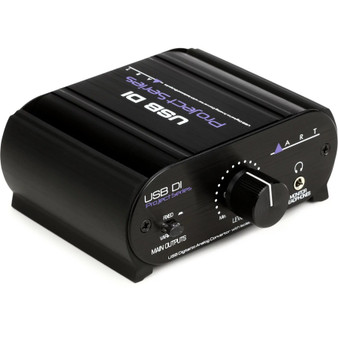 ART USB DI USB to Transformer Balanced XLR Analog Converter