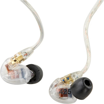 Shure SE425 Sound Isolating Clear InEars