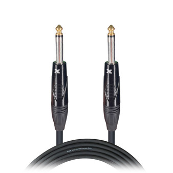 1/4" TS male to TS male high-performance audio cable