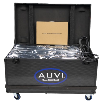 RCF SUB 9029-AS Dual 19-Inch Active Touring Subwoofer — 8000W Class-D, RDNet control, RDTap wireless setup, weatherproof Polyurea cabinet, designed for high-performance touring sound systems.