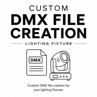 Custom DMX File Creation for ADJ Lighting Fixtures