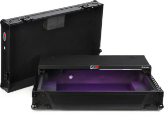 ProX XS-DDJREV5 WLTBL LED ATA Flight Style Road Case For Pioneer DDJ-REV5 DJ Controller
