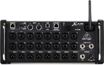 Behringer X Air XR18 18-Channel Digital Mixer — tablet-controlled digital mixer with Wi-Fi, Midas mic preamps, effects, and USB interface