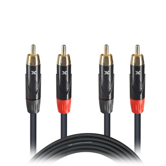 ProX XC-DRCA10Ft High Performance RCA Male to RCA Male Balanced Audio Cable