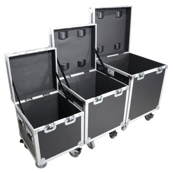 ProX XS-UTL4 utility road case — heavy-duty ATA flight case with 4 inch casters for secure gear transport