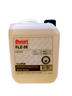 Antari FLZ-5E Fog Fluid | Medium-Density, Slow-Dissipating (5 Litres)