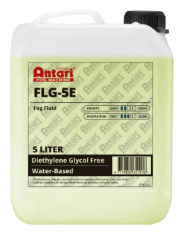 Antari FLZ-5E Fog Fluid | Medium-Density, Slow-Dissipating (5 Litres)