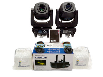 AUVI Custom 230 Spot Lights Plus Fog Machine Package