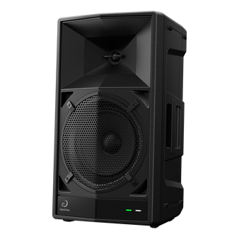 AlphaTheta Wave-Eight Portable DJ Speaker — 110W battery-powered 8 inch waterproof wireless PA system with SonicLink