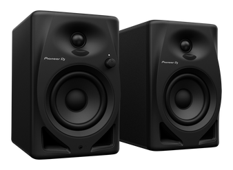 Pioneer DJ DM-40D-W 4 inch desktop monitor system — white active studio monitor pair with DJ and Production modes