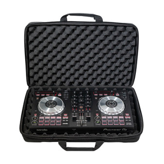 Pioneer DJC-B1 branded DJ controller bag with reinforced EVA molded shell and padded interior. Fits DDJ-400, DDJ-SB3, DDJ-REV1, and DDJ-FLX4.