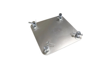AUVI Truss 12x12 aluminum base plate for F34 square truss systems
