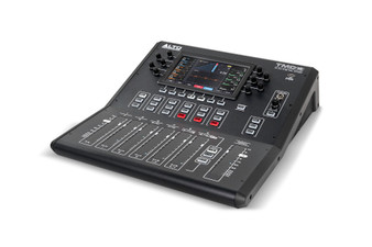 Alto Professional TMD16 16-Channel Digital Mixer — compact live sound mixer with Bluetooth, 100mm touch faders, parametric EQ, compressors, built-in effects, USB connectivity, and portable metal chassis