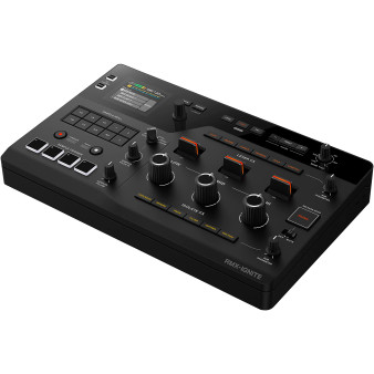 AlphaTheta RMX-IGNITE DJ Effector — 3-band performance effects processor with Lever FX, Isolate FX, Groove Roll sampler and PRO DJ LINK integration, 96kHz 32-bit audio engine unit