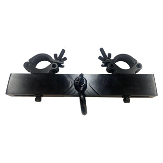 AUVI AVP-TPCKUP truss pick up bar — dual clamp aluminum truss lifting bar with 2 inch U shackle for secure rigging