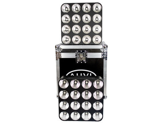 AUVI Blinder Matrix RGB COB 500 — LED matrix wash and strobe light with COB technology