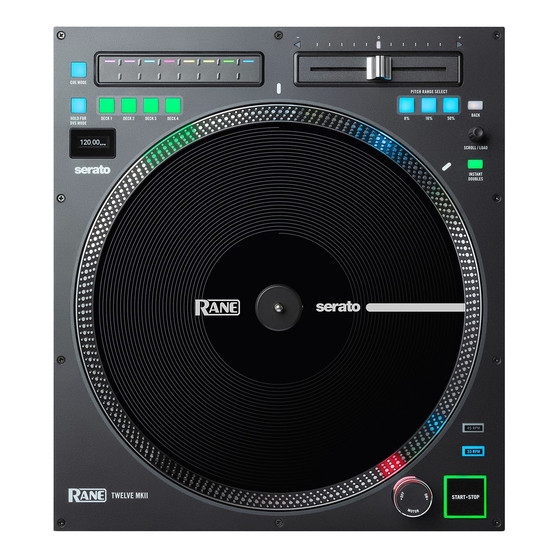 Rane Twelve MKII Turntable Controller Motorized DJ Battle