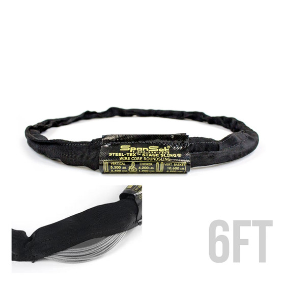 Prox 6ft SpanSet SteelTex Round Stage Slings