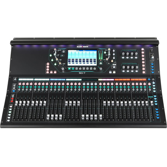 Allen & Heath SQ-7 Digital Mixer — 48-channel FPGA live sound console with 32 mic preamps and 16 XLR outputs