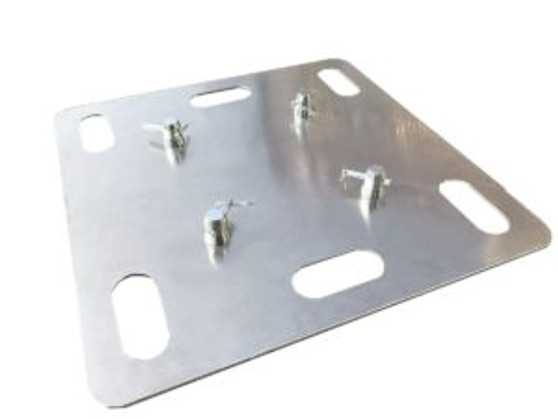 AUVI Truss 36" x 36" Aluminum Base Plate F34 Trussing w/ Conical Connectors