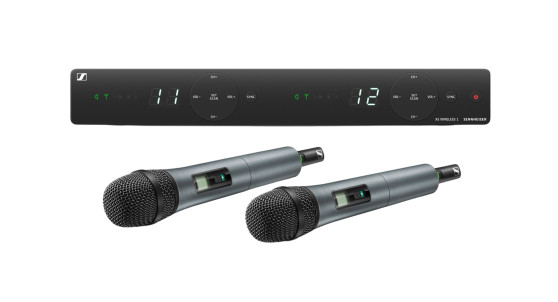 Sennheiser XSW 1-825 DUAL-A 2-Channel Handheld Wireless System