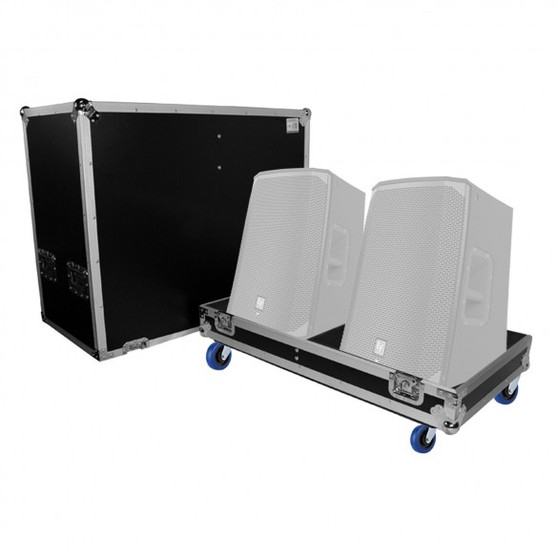 QSC K12.2 EV Universal ATA Flight Case for Two 12 inch Speakers by ProX