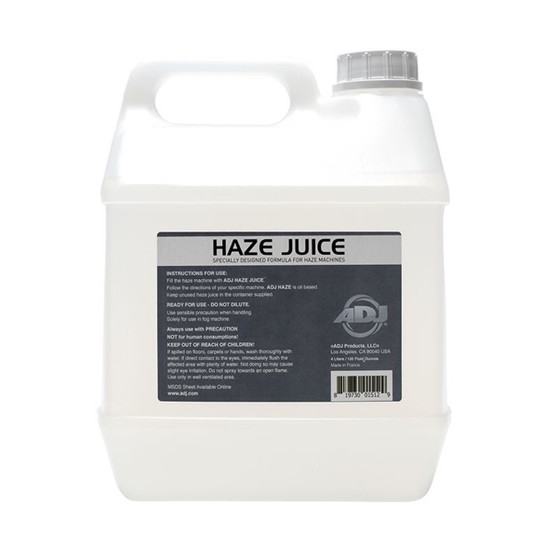 HAZE-GAL ADJ Haze Fog Fluid - 1 Gal/4Ltrs
