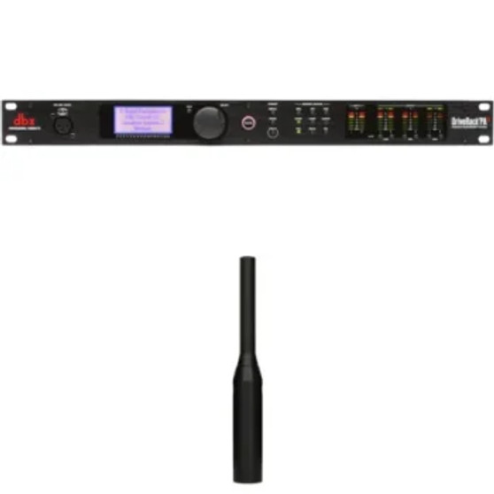 dbx DriveRack PA2 Complete Loudspeaker Management System and RTA-M Measurement Microphone