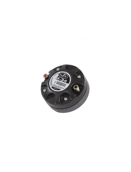 The DAS Audio M-34 Compression Driver provides reliable performance for a wide range of speaker systems, making it a solid choice for those looking to replace or upgrade their audio drivers.